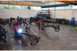 Dewatering pumps assembly