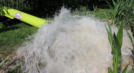 Dewatering pumps in operation